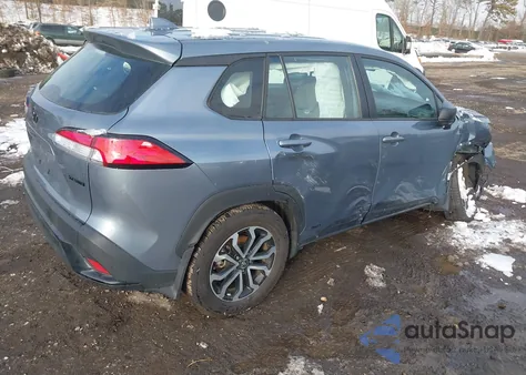 2024 Toyota Corolla Cross Hybrid S из США, поврежденный, VIN 7MUFBABG4RV041011